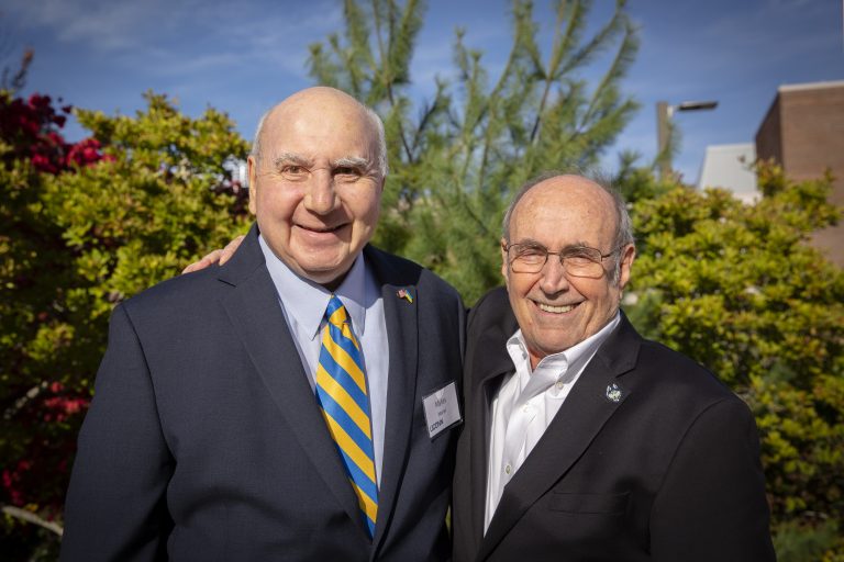 Myles Martel '65 (CLAS) and Gary Gladstein, '66 (CLAS), '08 (HON), close friends and fraternity brothers for six decades, were so moved by the upheaval in Ukraine that they provided seed money for a new fund to help students and scholars from conflict zones.