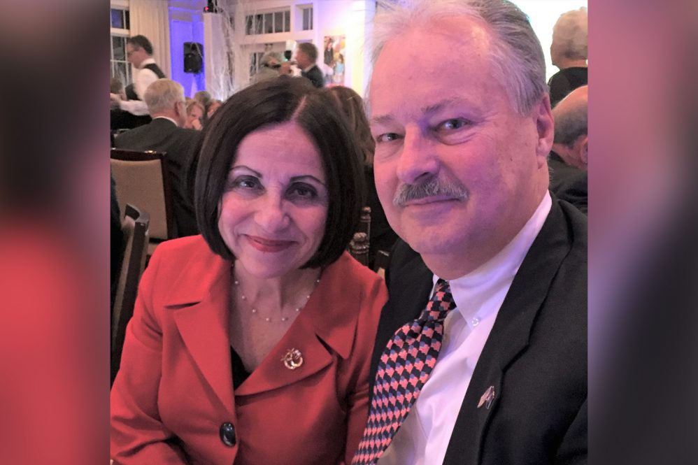Former Connecticut State Sen. Antonietta “Toni” Boucher ’02 MBA and her husband, Henry “Bud” Boucher,