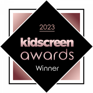 Kidscreen Award winner logo