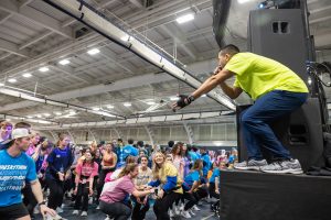 Sights and scenes from UConn's HuskyTHON 2023 at the Hugh S. Greer Field House