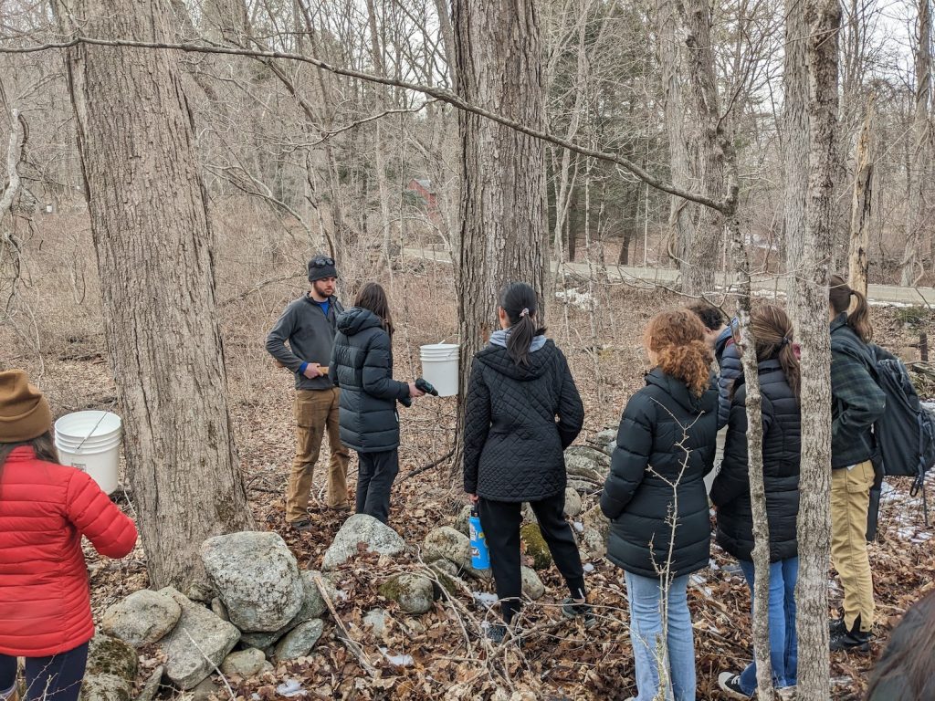 The Soil and Water Conservation Society UConn Student Chapter recently had its first meeting since Kocurek re-established the chapter. They recently went maple syrup tapping with UConn Forestry.