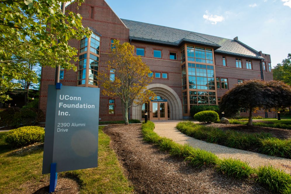 The UConn Foundation building in Storrs.