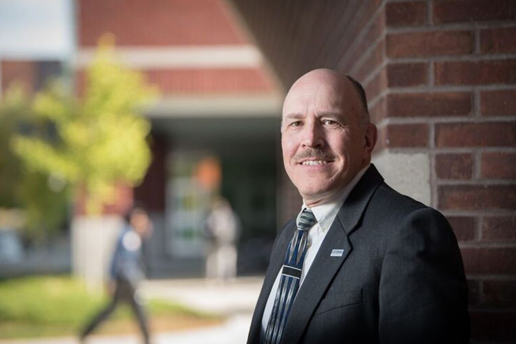 Professor George Plesko, recipient of the 2022 Ray M. Sommerfeld Outstanding Tax Educator Award (Nathan Oldham . UConn School of Business)