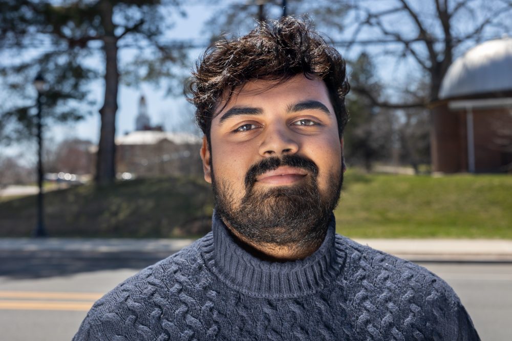 Romir Raj, this year's recipient of the Barry Goldwater scholarship