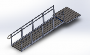 isometric view of the D2 ramp