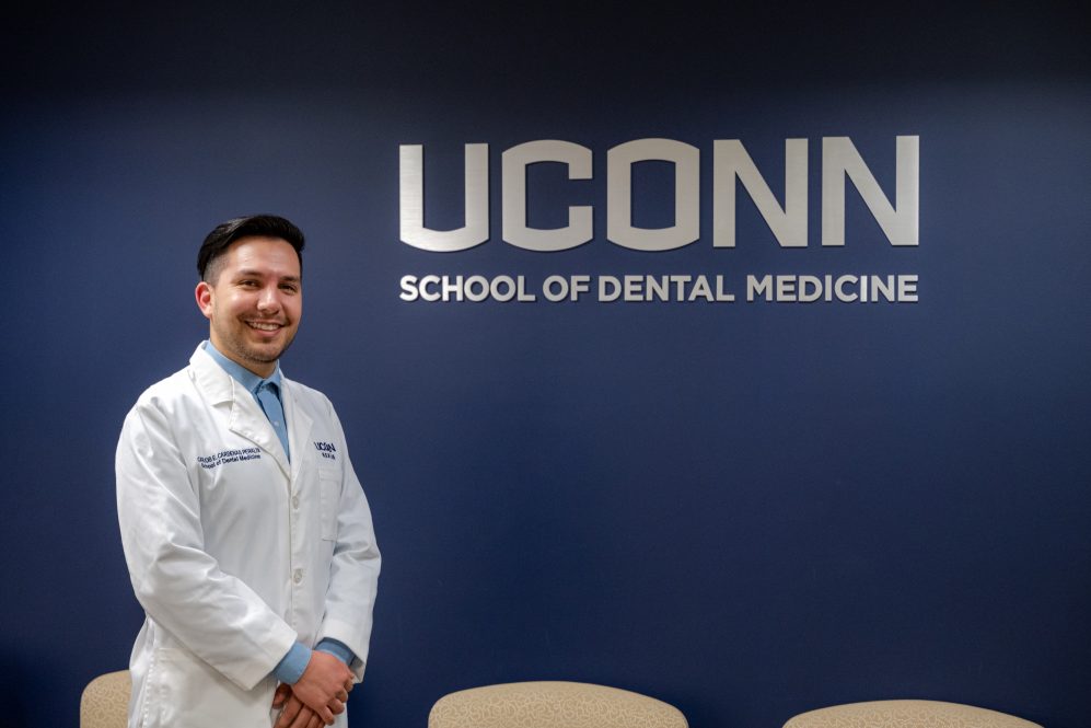 Carlos Cardenas Peralta SODM'23 is a fourth year dental student at UConn School of Dental Medicine