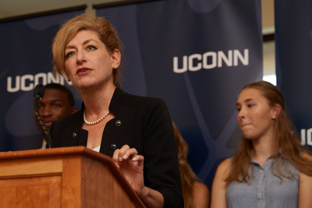 UConn to Rename Oak Hall in Honor of President Emeritus Susan Herbst