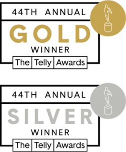 44th Annual Telly Awards - Gold and Silver Winner