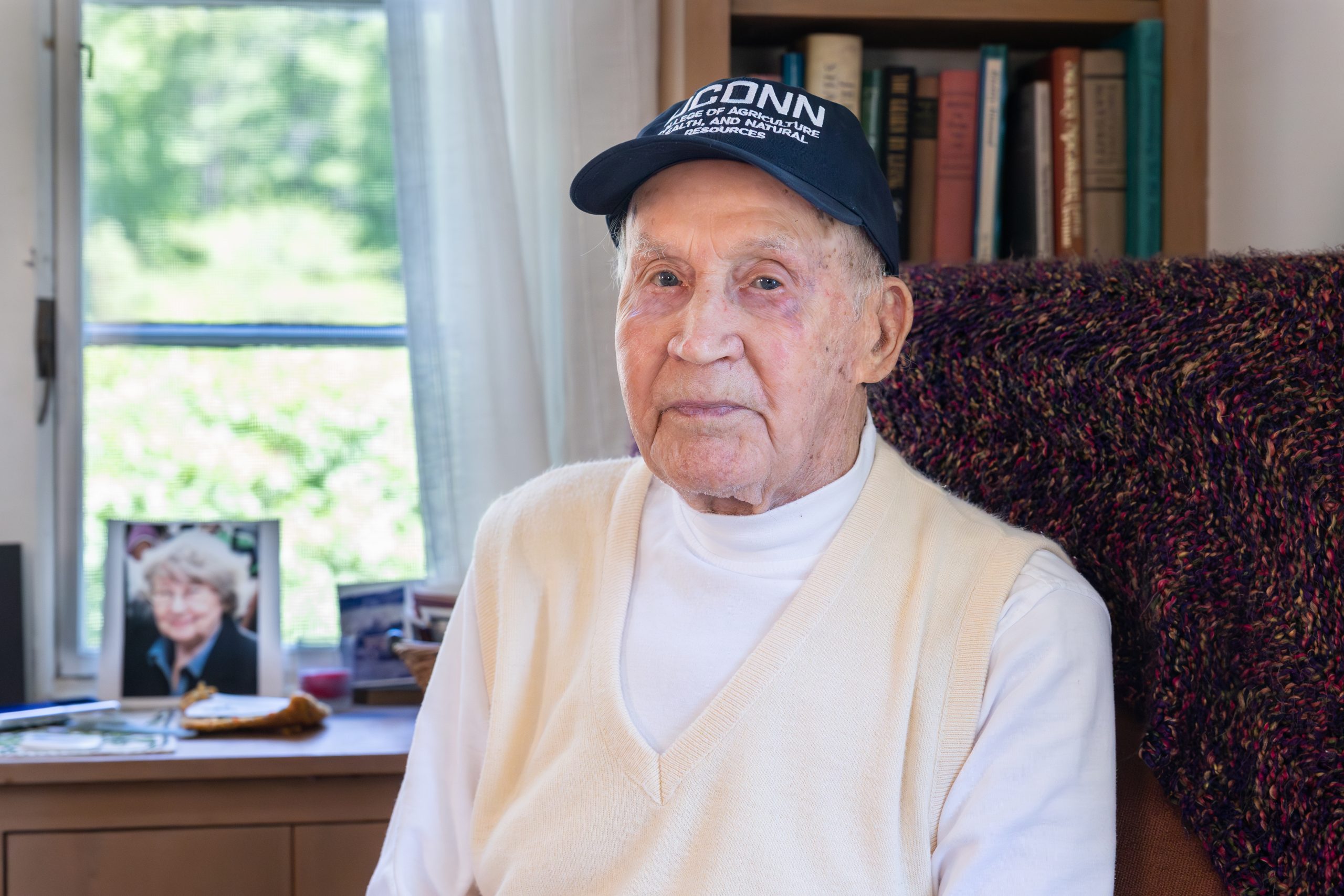 'I Often Feel Lucky': UConn Retiree William Aho, 105, Reflects on ...