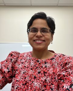 An image of Sudha Srinivasan, assistant professor of kinesiology in the College of Agriculture, Health, and Natural Resources