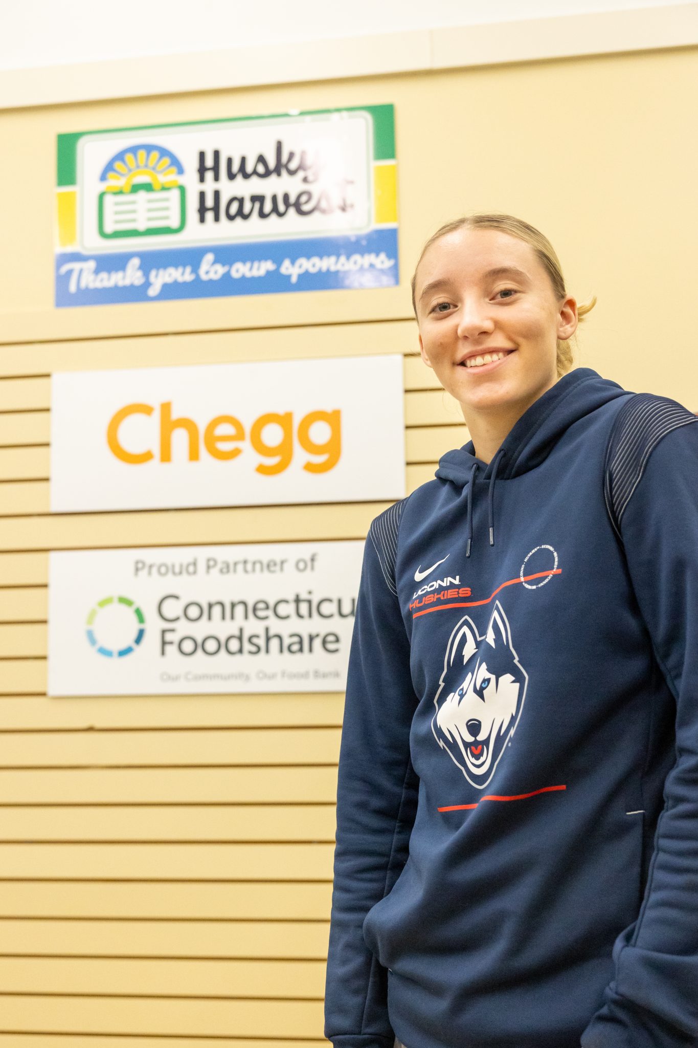 Paige Bueckers Chegg Inc Announce Their Support For Husky Harvest In Paige Bueckers Chegg Inc Announce Their Support For Husky Harvest In