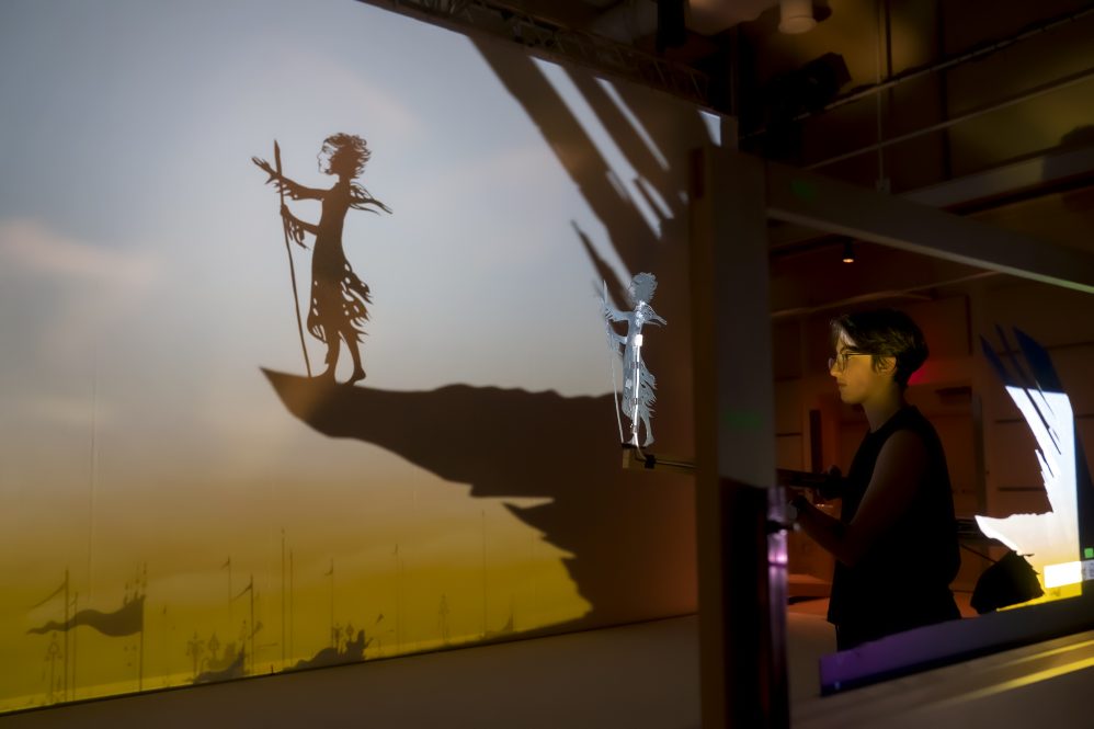 "Song of the North" will be performed Thursday, Sept. 21, at the Jorgensen Center for the Performing Arts. Six UConn connected puppeteers contributed to the show, three of whom helped fabricate the hundreds of puppets in the show.