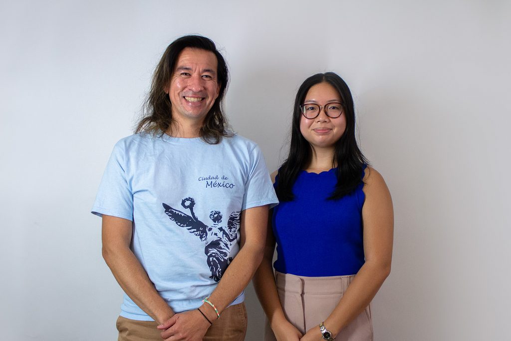 Jason Chang and Karen Lau ‘25 (CLAS)