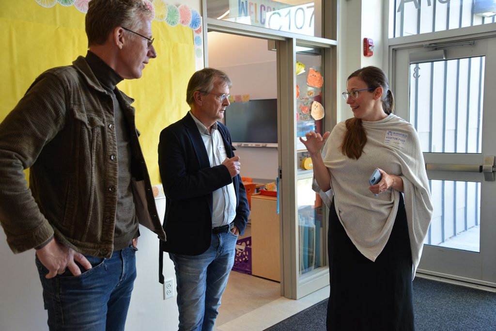 Two Dutch educators discuss PBIS with Brandi Simonsen.