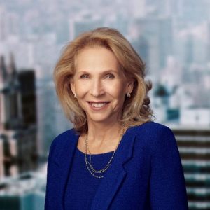 Portrait of Shari Redstone, Shari Redstone, the non-executive chairwoman of Paramount Global and president of National Amusements, and supporter of Human Rights Close to Home at UConn