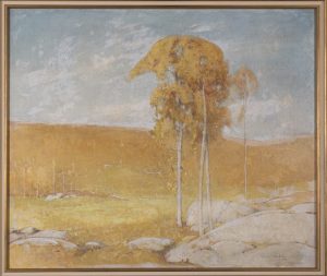 Late Fall Day at Windham (1904), Oil on canvas, William Benton Museum of Art.