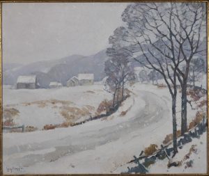 Mantle of Winter (1924), Oil on canvas, William Benton Museum of Art.