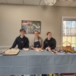 Students serving food at at Bread for Life in Southington
