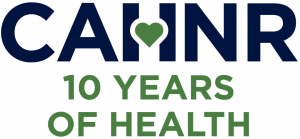 CAHNR 10th Anniversary of Health badge