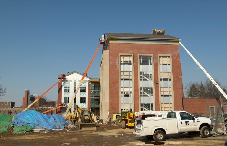 The Gentry Building under construction in 2004.