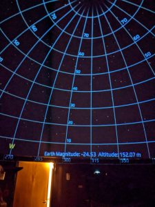 The planetarium's new projector comes equipped with around 100,000 premade shows and makes it easy for users to design their own shows, so physics students and faculty can share their research and produce educational content for classes or outreach events.