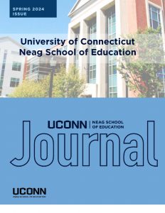 Spring 2024 Neag School Journal cover