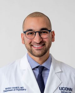 Dr. Mario Fahed portrait in white coat