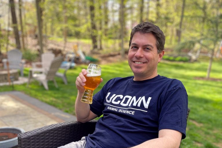 Dennis D'Amico may be a professor of animal science, but his background in microbiology has fueled a long-term love of craft brewing.