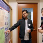 132 attendees joined to see 34 poster presentations and 30 oral presentations. (James Shiang/UConn Photo)