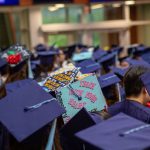 Decorative Graduation Cap reads "Know with your heart"