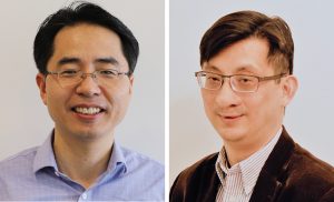 Professor Jeongho Kim is director and Professor Jiong Tang is associate director of UConn's Connecticut Manufacturing Simulation Center.