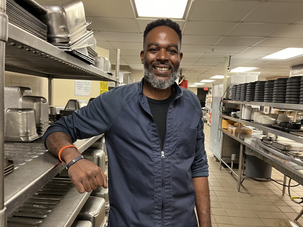 UConn Health Cook Anthony Cardwell of New Britain has worked for UConn Health for 13 years.