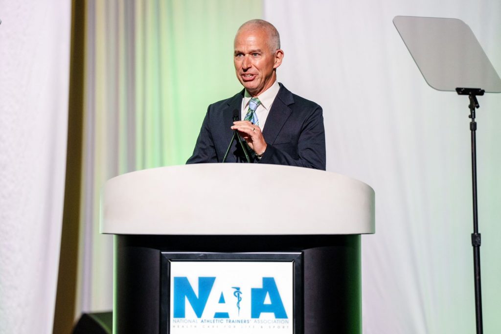 Douglas Casa at NATA Hall of Fame Induction