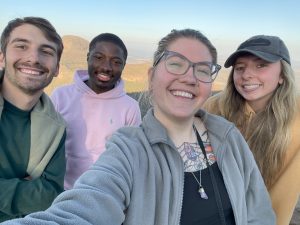 UConn students in South Africa