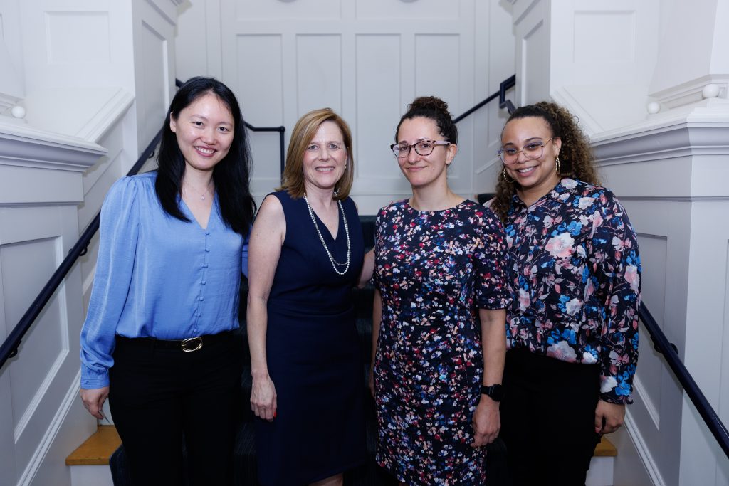 Qian Yang, Jeanine Armstrong Gouin, Anna Tarakanova and Stephany Santos