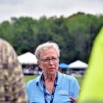 Victoria Wallace, sustainability, turf & landscapes extension educator at 2024 Turfgrass Field Day. (Jason Sheldon/UConn Photo)