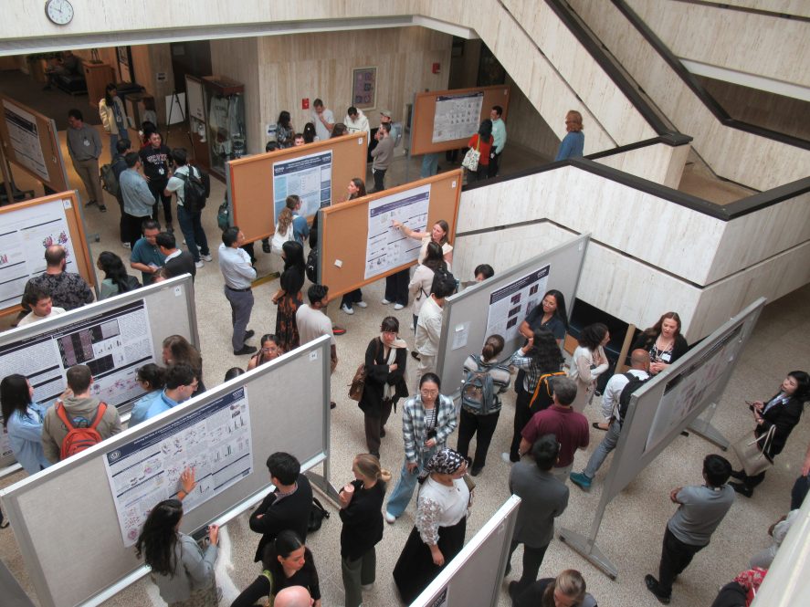 Student poster session at 41st Annual Graduate Student Research Day (Photo Credit: Stephanie Rauch).