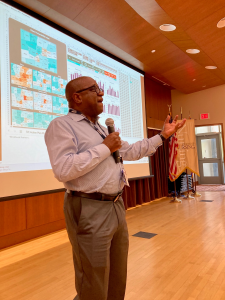 Dr. Jeffrey Hines, MD, gives presentation at UST Learning Conference