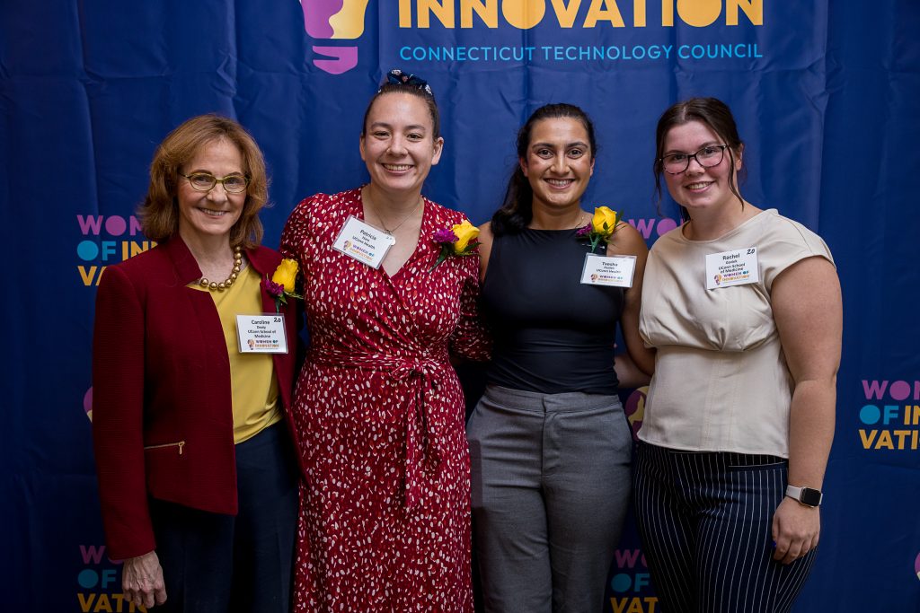 Honorees posing for a photo at the event