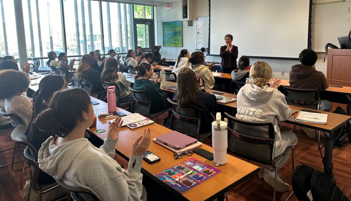 Dr. Snyder's closing remarks to first-year students hearing from Hartford Healthcare partners