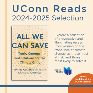 The logo for this year's UConn Reads program.