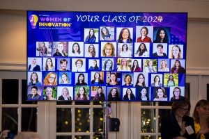 Screen displaying all of the honorees