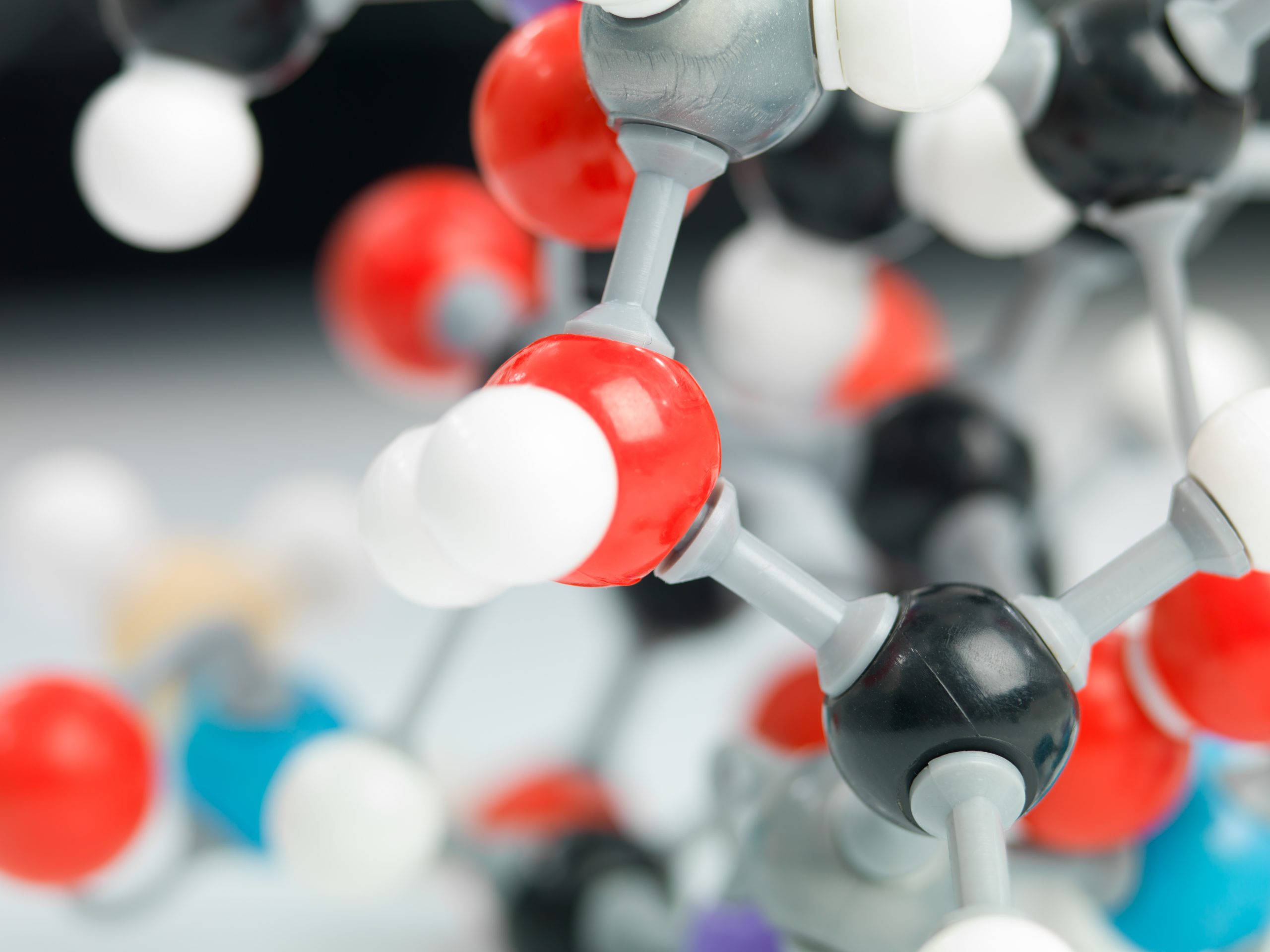 3D representation of molecular structure