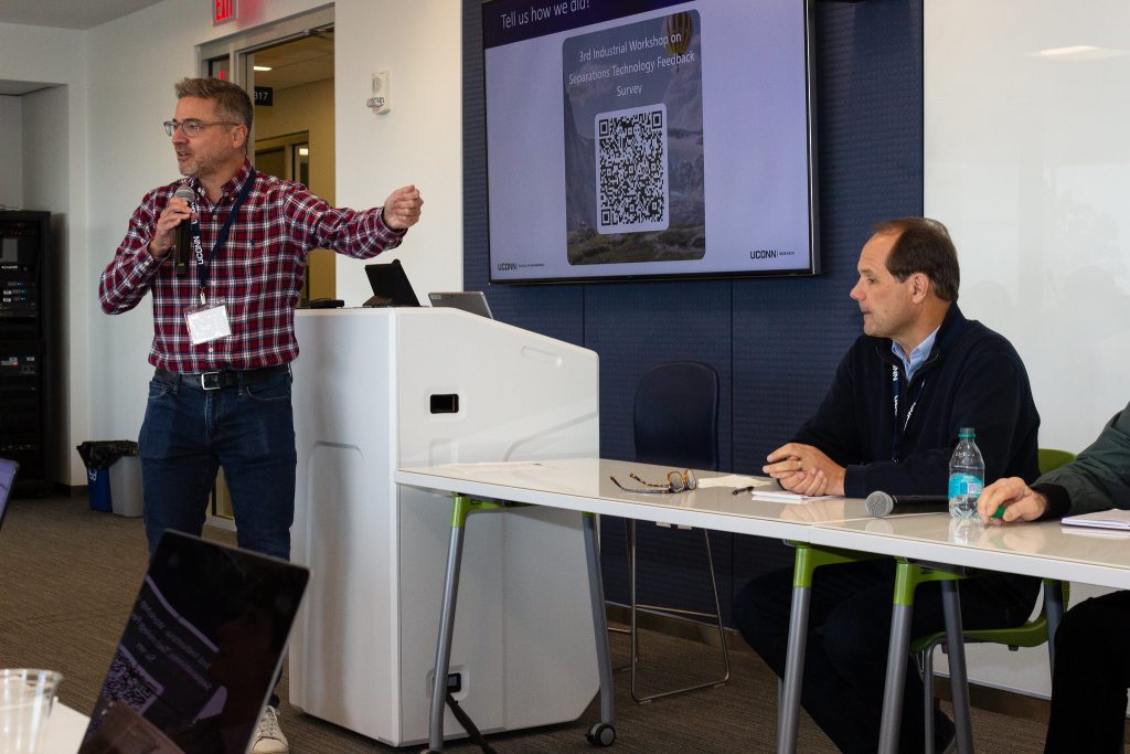 Panelists at a workshop