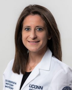 Dr. Alyson Cunningham portrait white coat