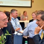 VPRIE Pamir Alpay and Dean Indrajeet Chaubey (Jason Sheldon/UConn Photo)