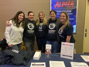 Lauren Rondinone, Dr. John Birk, Stephanie McGinn, Allison Rinaldi, Jillian Fal from gastroenterology.