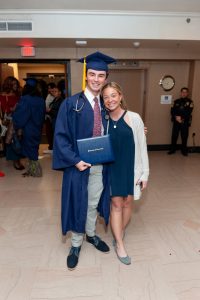 Logan Broyles and his mother Tonya Conway