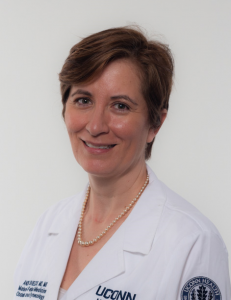 Dr. Andrea Shields, associate professor of obstetrics and gynecology at UConn Health