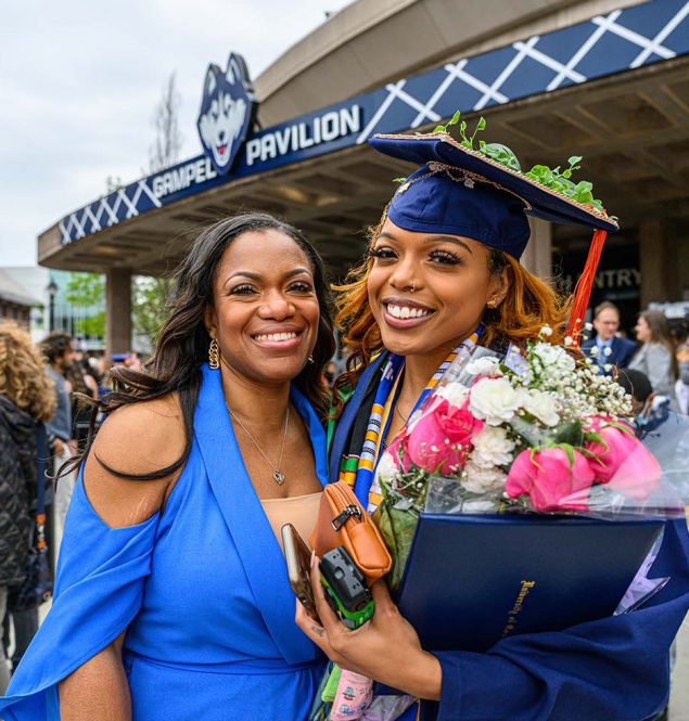 Marsha Polanco ’02 (CLAS) and Millenia Polanco ’22 (ENG)
